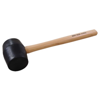 Maillet en caoutchouc, 28 oz, Prise en Bois, 16-3/4" lo Nuna Depot Inc.
