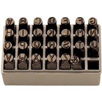 Letter Hand Stamp Set, 27 Pieces Nuna Depot Inc.