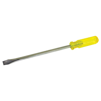 Slotted Screwdriver, 1/2", 14-1/2" L, Plastic Handle Nuna Depot Inc.