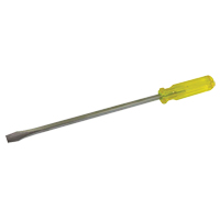 Slotted Screwdriver, 1/2", 16-3/4" L, Plastic Handle Nuna Depot Inc.
