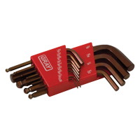 Short Ball End Hex Key Set, 13 Pcs., Imperial Nuna Depot Inc.