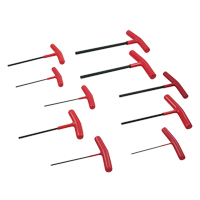 T-handle Hex Key Set, 10 Pcs., Imperial Nuna Depot Inc.