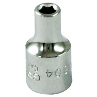 Douille, 4 mm, Prise 1/4", 6 pans Nuna Depot Inc.