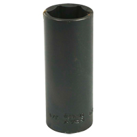 Douille, Chocs, 3/4", Prise 3/8", 6 pans, Profond Nuna Depot Inc.