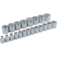 Socket Set, 21 Pcs, 3/8" Drive Size Nuna Depot Inc.