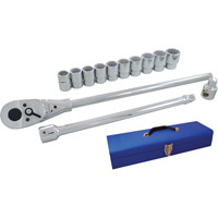 Jeu de douilles et accessoires, 15 Mcx, Prise de 3/4" Nuna Depot Inc.