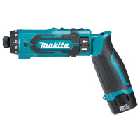 Cordless Drill/Driver Kit, Lithium-Ion, 7.2 V, 1/4" Chuck, 71 in-lbs Torque Nuna Depot Inc.