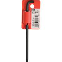 Long-Arm Hex Key Wrench, Ball End, 5 mm x 119 mm L, L Shape Nuna Depot Inc.