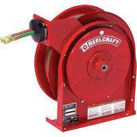 Spring Retractable Welding Hose Reel, Welding Gases, 1/4" x 25', Dual Hose, 200 psi Nuna Depot Inc.