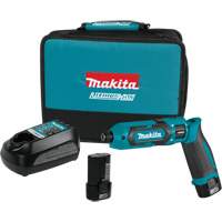Impact Driver Kit, 1/4", 220 in-lbs Max. Torque, 7.2 V, Lithium-Ion Nuna Depot Inc.
