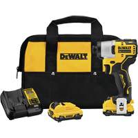 Xtreme Brushless Impact Driver Kit, 1/4", 1450 in-lbs Max. Torque, 12 V, Lithium-Ion Nuna Depot Inc.