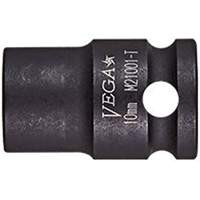 Douille &agrave; paroi mince, Chocs, 8 mm, Prise 3/8", 6 pans Nuna Depot Inc.