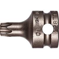Embout &agrave; ins&eacute;rer, Torx inviolable, 25 x 1" lo, Prise 3/8" Nuna Depot Inc.