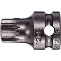 Embout &agrave; ins&eacute;rer, Triple carr&eacute;, 5 x 1" lo, Prise 3/8" Nuna Depot Inc.