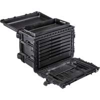 Gen 2 Mobile Tool Chest, 24" W, 6 Drawers, Black Nuna Depot Inc.