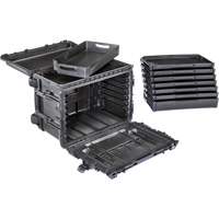 Gen 2 Mobile Tool Chest, 24" W, 6 Drawers, Black Nuna Depot Inc.