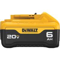 Max XR&reg; Premium Battery Pack, Lithium-Ion, 20 V, 6 Ah Nuna Depot Inc.
