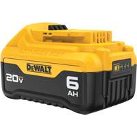 Max XR&reg; Premium Battery Pack, Lithium-Ion, 20 V, 6 Ah Nuna Depot Inc.