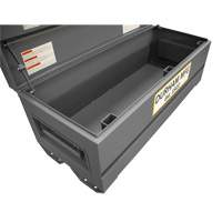 Jobsite Storage Box, 60" x 24" x 22-3/4", Steel, Grey Nuna Depot Inc.
