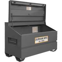 Jobsite Sloped Lid Storage Box, 60" x 30" x 39-3/8", Steel, Grey Nuna Depot Inc.