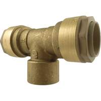 Quickline Air Piping Tee Connect, Brass, 1/2" Nuna Depot Inc.