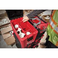 Packout Compact Tool Box, 10" x 16-1/5" x 13", Black/Red Nuna Depot Inc.