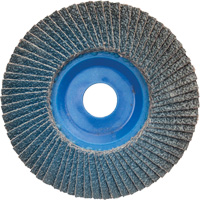 BlueFire R884P Coarse Grit Flap Disc, 5" x 7/8", Type 27, 60 Grit, Zirconia Alumina Nuna Depot Inc.