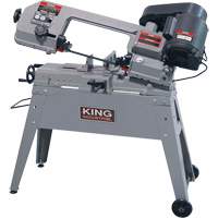 Metal Cutting Band Saw, Horizontal/Vertical, 5" Round and 4-1/2" x 6" Rectangular Cutting Capacity Nuna Depot Inc.