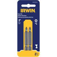 Embouts pour outils &eacute;lectriques, Phillips, Embout #1, Prise 1/4", Longueur 1-15/16" Nuna Depot Inc.