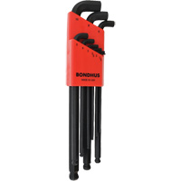 Stubby Ball End Hex Key Set, 9 Pcs., Metric Nuna Depot Inc.