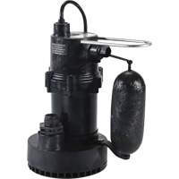 5.5 Series Sump Pump, 35 GPM, 115 V, 3.5 A, 1/4 HP Nuna Depot Inc.
