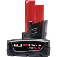 M12 Redlithium XC6.0 Battery, Lithium-Ion, 12 V, 6 Ah Nuna Depot Inc.