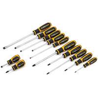 Phillips&reg;/Slotted Dual Material Screwdriver Set, 12 Pcs. Nuna Depot Inc.
