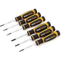 Mini Phillips&reg;/Slotted Dual Material Screwdriver Set, 6 Pcs. Nuna Depot Inc.
