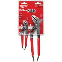 Jeu de pinces &agrave; m&acirc;choires droites 6" et 10" &agrave; prise Comfort Grip, 2 Morceaux Nuna Depot Inc.