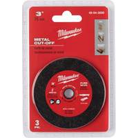 Meule de tronçonnage des m&eacute;taux, 3" x 0,04", Arbre 3/8" Nuna Depot Inc.