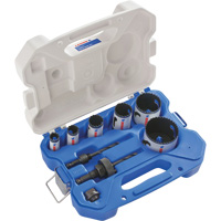 Plumber Bi-Metal Hole Saw Set, 9 Pieces Nuna Depot Inc.