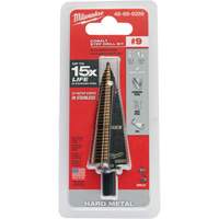 Foret &eacute;tag&eacute;, 7/8"/#9 - #9/1-1/8", Incr&eacute;ments de 1/32", Acier rapide au cobalt Nuna Depot Inc.
