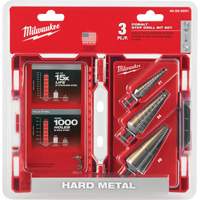 Step Drill Bit Set, 3 Pieces, High Speed Cobalt Nuna Depot Inc.