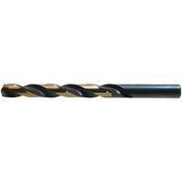 DRILLCO Heavy-Duty Jobber Drill, High Speed Steel, A, 3-7/8" L, 2-5/8" Flute, 135° Point Angle Nuna Depot Inc.