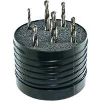 DRILLCO Combined Tap & Drill Set, 6 Pieces, High Speed Steel Nuna Depot Inc.