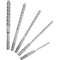 MX4 4-Cutter Rotary Hammer Drill Bit Kit, 5 Pieces, Carbide Nuna Depot Inc.
