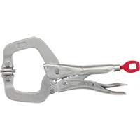 Pince-&eacute;tau en C &agrave; m&acirc;choires pivotantes Torque Lock, Longueur 6", Pinces serre-joints Nuna Depot Inc.