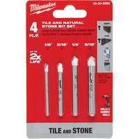 Natural Stone Bit Set, 4 Pieces, Carbide Nuna Depot Inc.