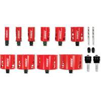 Electrician's Bi-Metal Hole Saw Set, 16 Pieces Nuna Depot Inc.