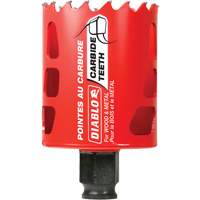 Wood & Metal Hole Saw, 2", 2-3/8" Depth of Cut, Carbide Nuna Depot Inc.