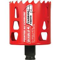 Wood & Metal Hole Saw, 2-5/8", 2-3/8" Depth of Cut, Carbide Nuna Depot Inc.