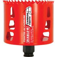 Wood & Metal Hole Saw, 3-1/4", 2-3/8" Depth of Cut, Carbide Nuna Depot Inc.