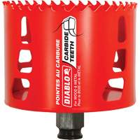 Wood & Metal Hole Saw, 3-1/2", 2-3/8" Depth of Cut, Carbide Nuna Depot Inc.