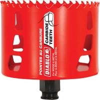 Wood & Metal Hole Saw, 3-5/8", 2-3/8" Depth of Cut, Carbide Nuna Depot Inc.